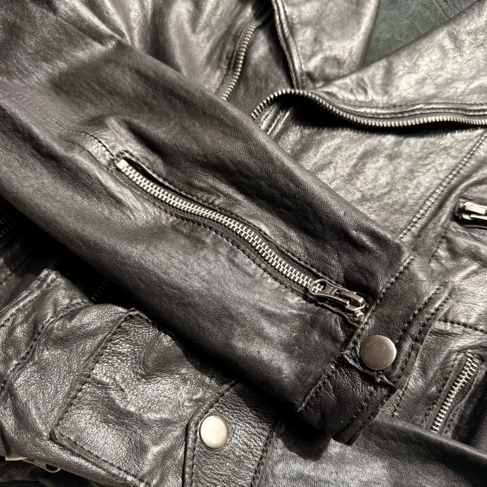 Jackett brand moto leather jacket XS - Picture 6 of 13